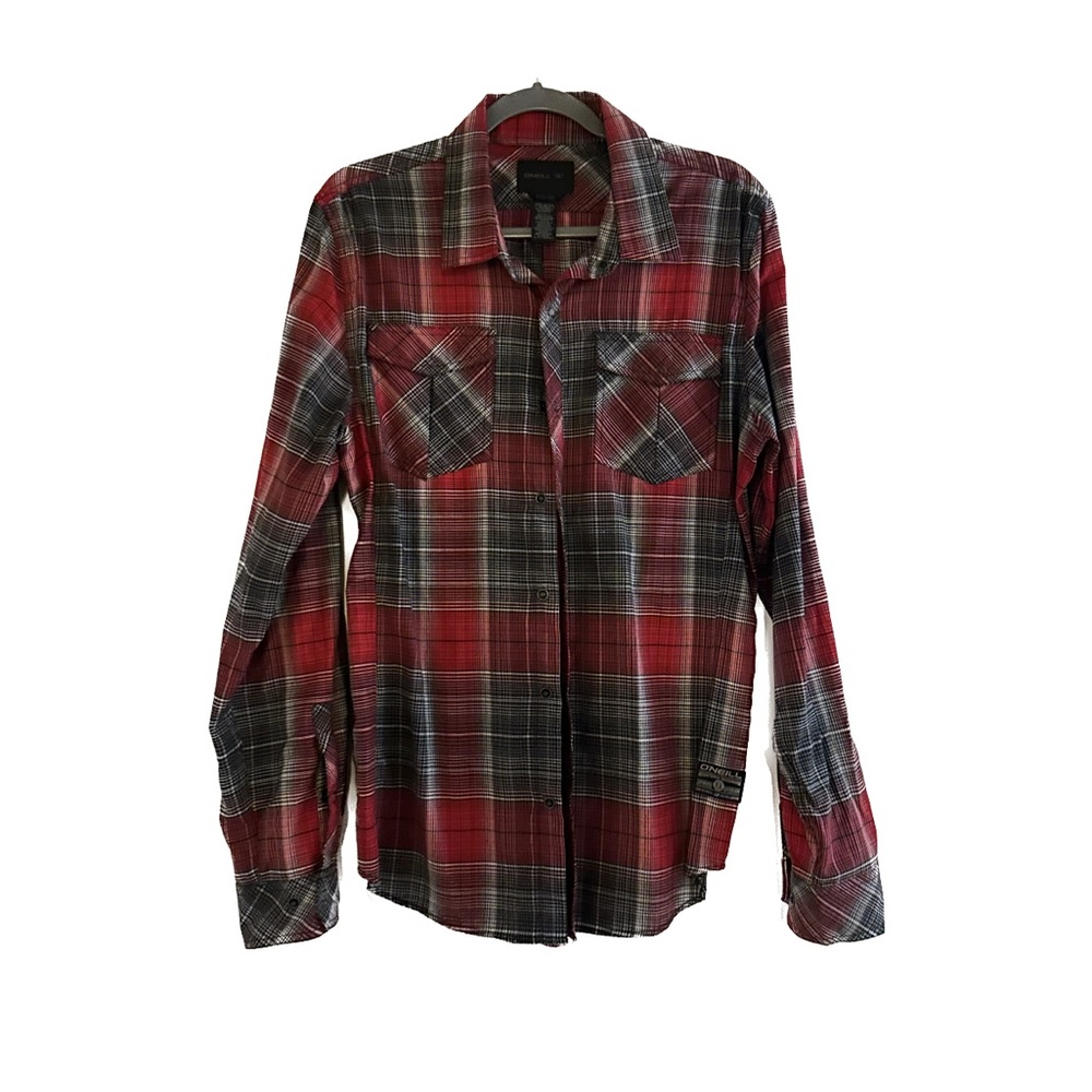 Plaid O’Neill button down
